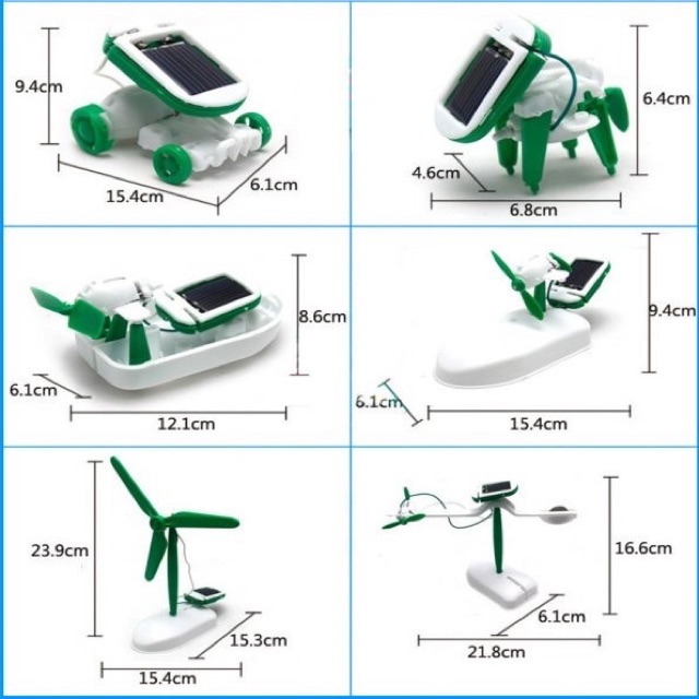 Bộ Đồ Chơi Robot Chạy bằng năng lượng mặt trời giá rẻ