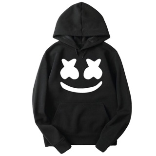 Áo hoodie dài tay in hình Marshmello Dj Marsh Mello