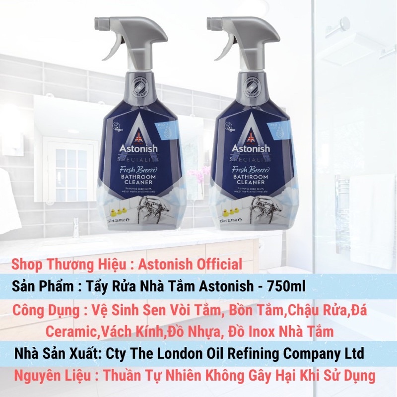 Hàng Nhập khẩu Xịt Tẩy Đa Chức Năng (chai 750ml)