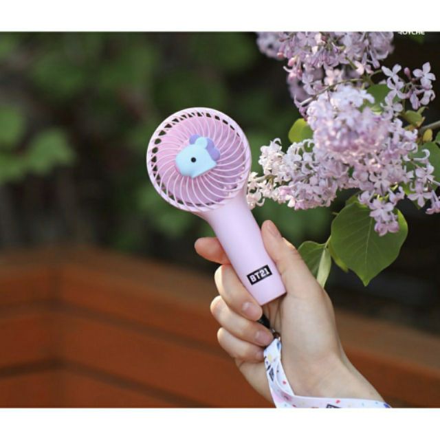 [SẴN TATA] MINI HANDY FAN BABY BT21 OFFICAL / QUẠT CẦM TAY MINI BABY BT21