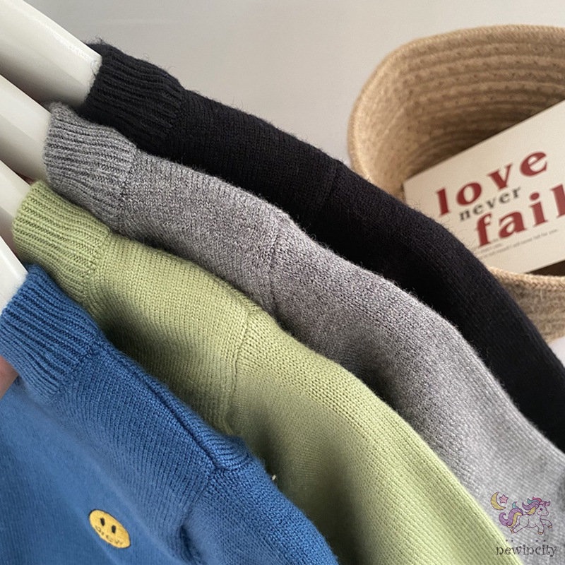 Áo sweater tay dài họa tiết hoạt hình thời trang Hàn Quốc đáng yêu cho bé