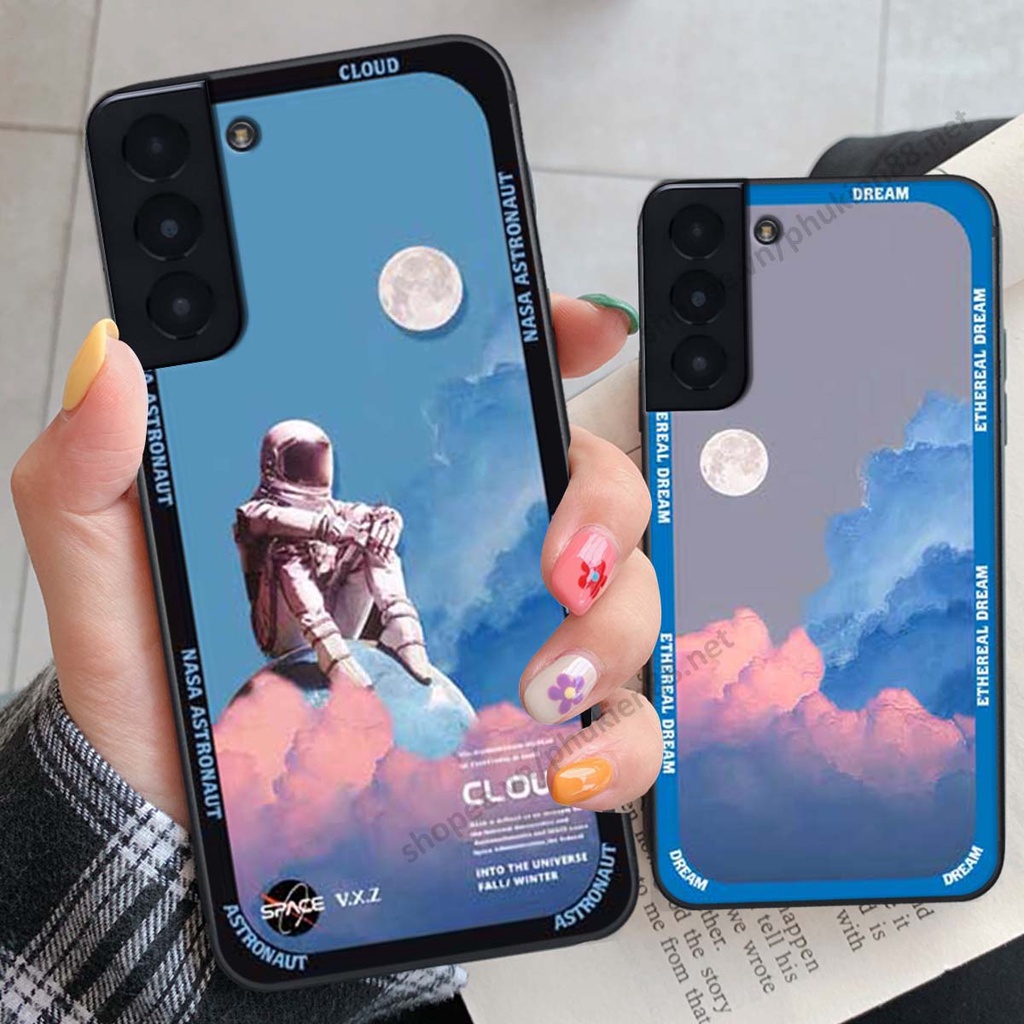 Ốp Samsung S21 / S21 FE / S21 Plus / S21+ hình vũ trụ, mountain, cloud phong cách cá tính