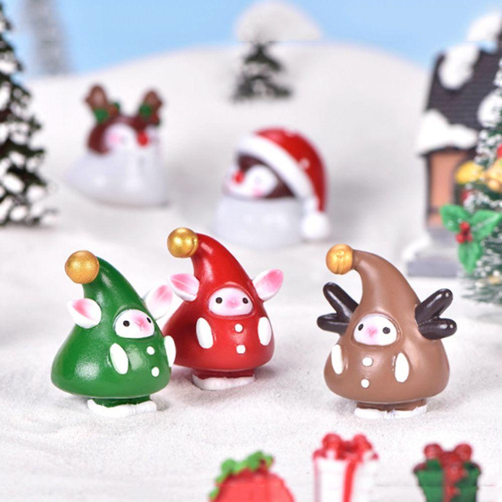 Mô Hình Ông Già Noel / Nai Sừng Tấm Trang Trí Nhà Cửa Dịp Giáng Sinh