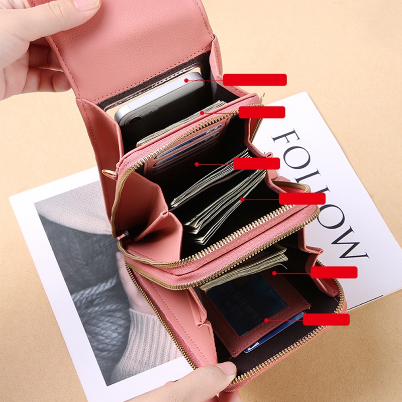 Túi xách IELGY đựng điện thoại gọn nhẹ thời trang Hàn Quốc sành điệu