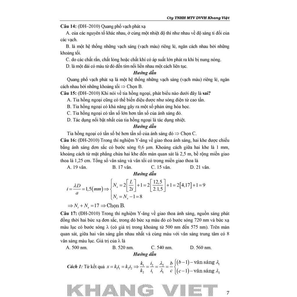 Sách - Tuyệt Phẩm Công Phá Giải Nhanh Theo Chủ Đề Trên VTV2 Vật Lý Tập 3 Sóng Cơ, Sóng Điện Từ, Sóng Ánh Sáng, Hạt Nhân