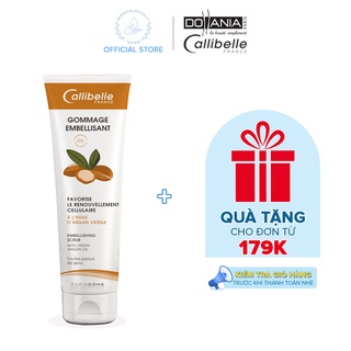 Kem tẩy da chết Callibelle Gommage Embellissant tinh chất Argan 150ml