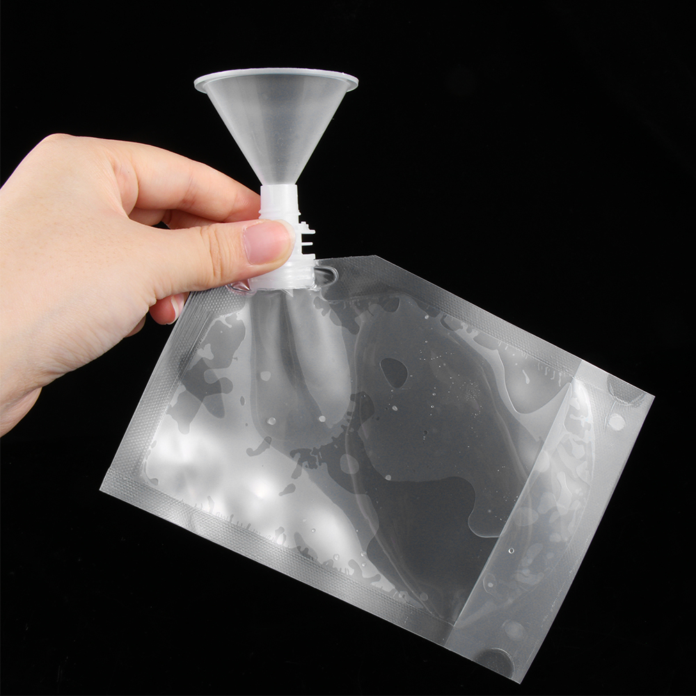 Túi Nhựa Trong Suốt Đựng Cà Phê / Nước Hoa Quả Tiện Lợi