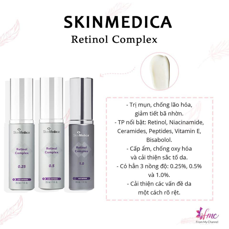 Serum SkinMedica Retinol Complex 29.6ml + Tặng 1 túi chườm giảm đau bụng