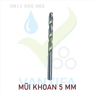 Mũi khoan 5.5mm dùng cho khởi thủy ống 4x6 5x7 loại 1 đầu ren 1 đầu gài