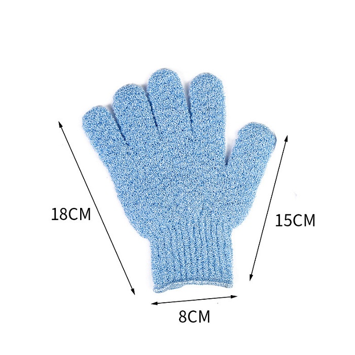 Một Chiếc Găng Tay Tắm Tẩy Da Chết Lưng Chân Tay Đa Năng Tẩy Tế Bào Chết Đồ Dùng Nhà Tắm