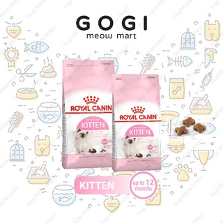 Hạt Royal Canin KITTEN [400G & 2KG] cho mèo con - Thức ăn dinh dưỡng thú cưng Gogi MEOW MART