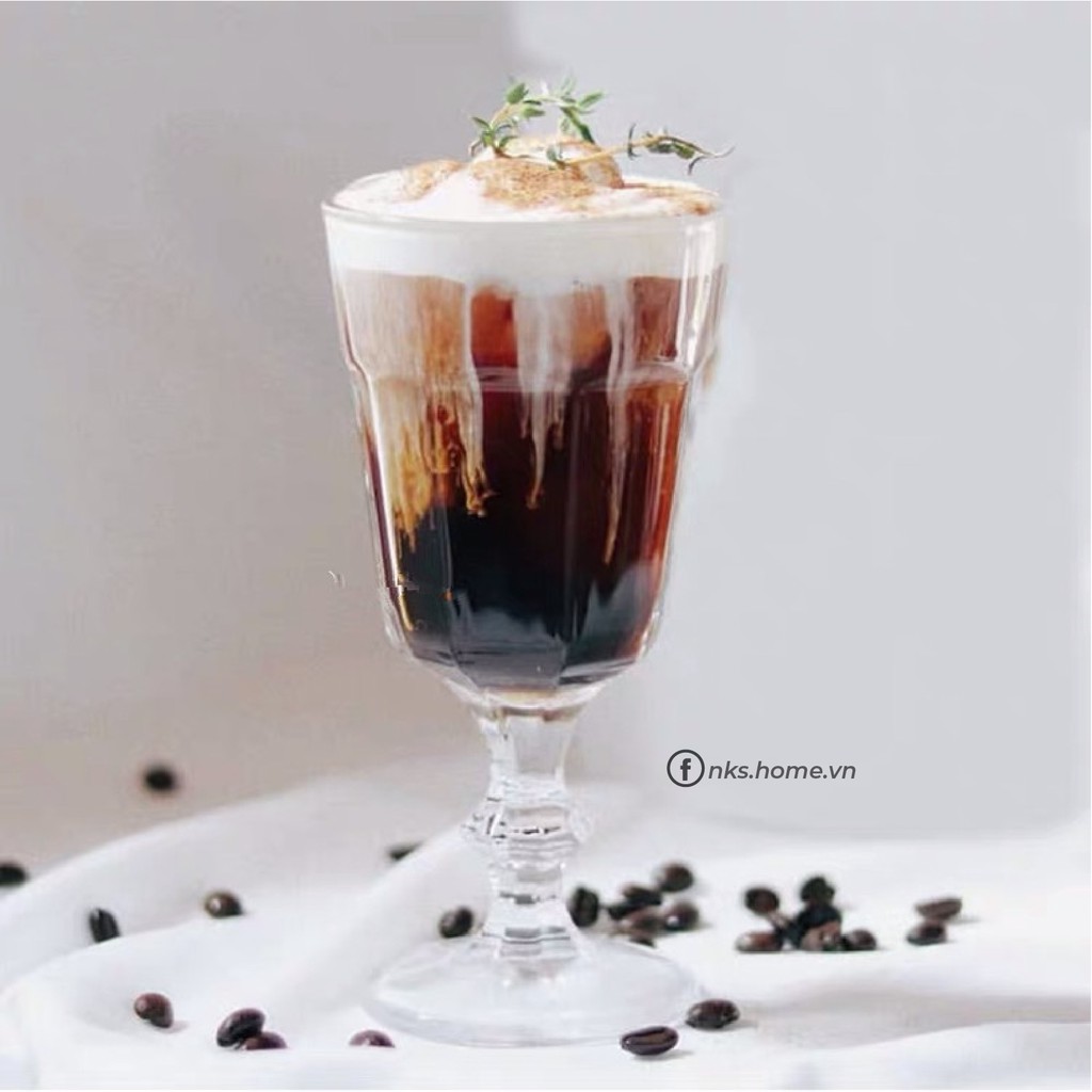 Ly thủy tinh - Ly cappuccino NKS.GL123 size 240ml - Nks.Home