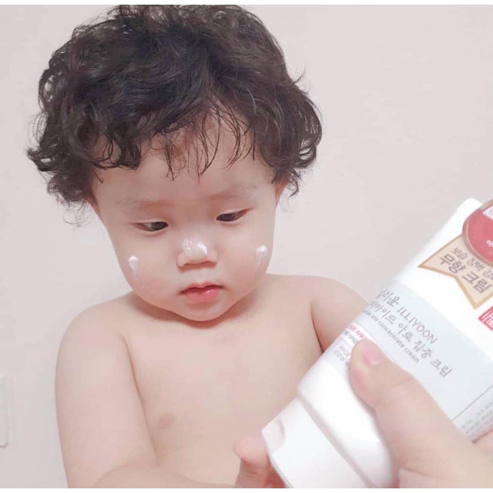 ( date 2023 )Kem dưỡng ILLYOON Ceramide Ato Cream 200ml dành cho da nhạy cảm và em bé