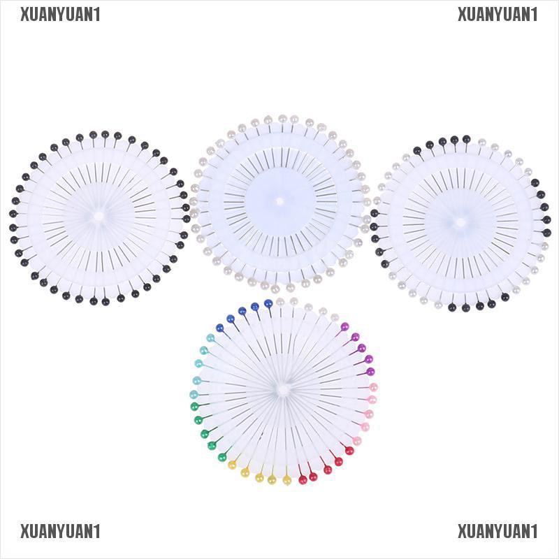 [XUANYUAN1] 40 Kim Ghim Đầu Ngọc Trai Thẳng Dùng Trong May Vá