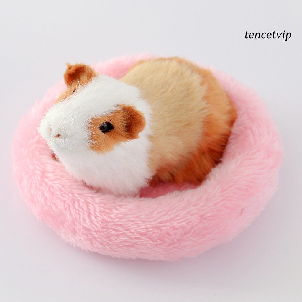 Giường Ngủ Hình Tròn Giữ Ấm Cho Chuột Hamster/Thỏ/Nhím