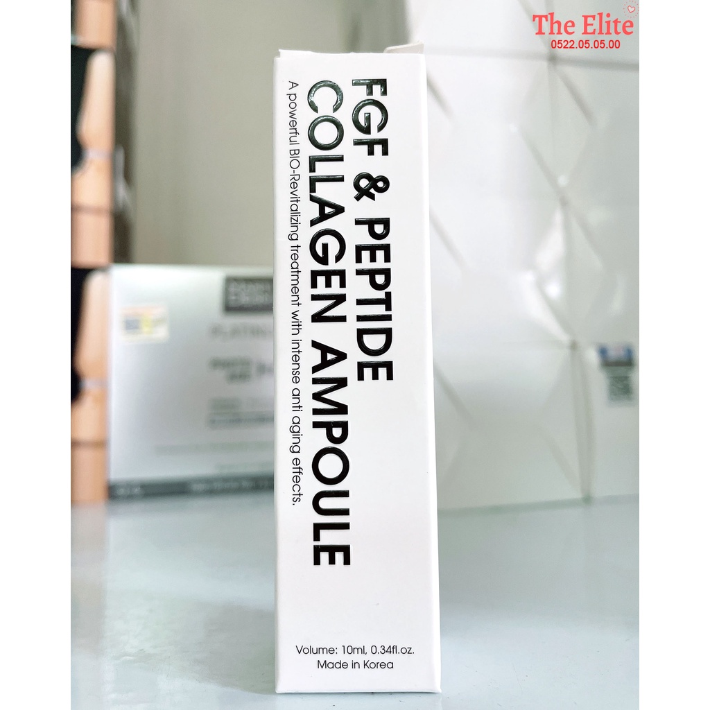 Tinh Chất FGF &amp; Peptide Collagen Thu Nhỏ Lcl - Căng Bóng - Chống Lão Hoá 10ml