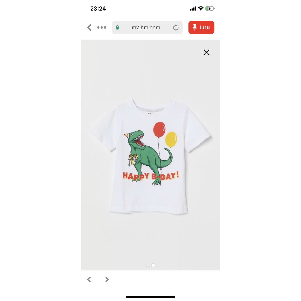 ÁO THUN BÉ TRAI 79K