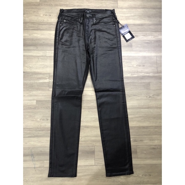 Quần jeans ông địa màu đen bóng chính hãng