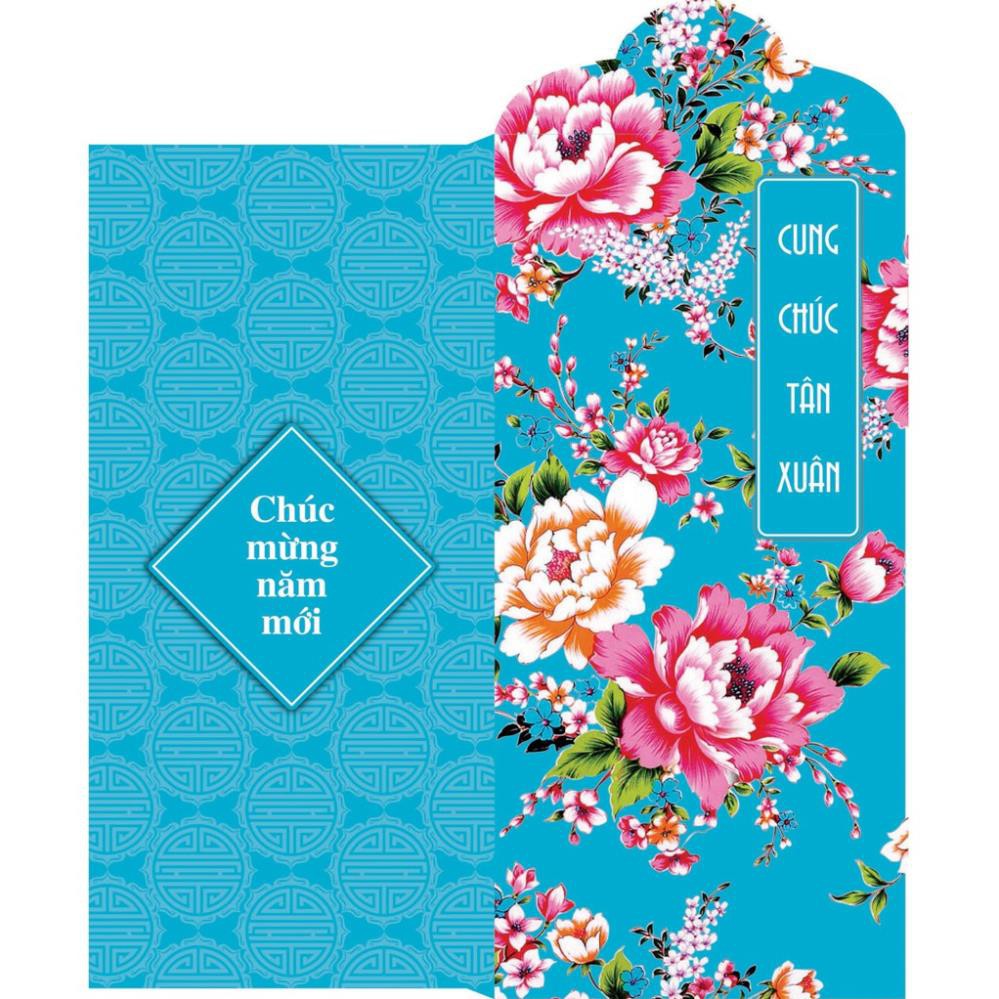 Bộ 18 Lì Xì Hoa Tết