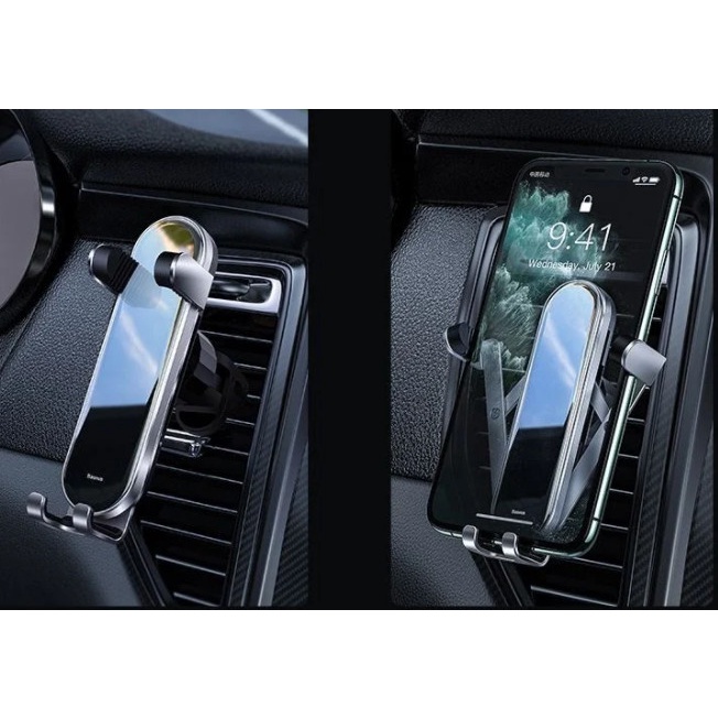 [Chính Hãng - Sẵn] Đế giữ điện thoại trên xe hơi siêu nhỏ gọn Baseus Penguin Gravity Phone Holder | BigBuy360 - bigbuy360.vn