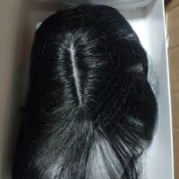Tóc thật tóc hói mái ngang có da dầu 25-30cm
