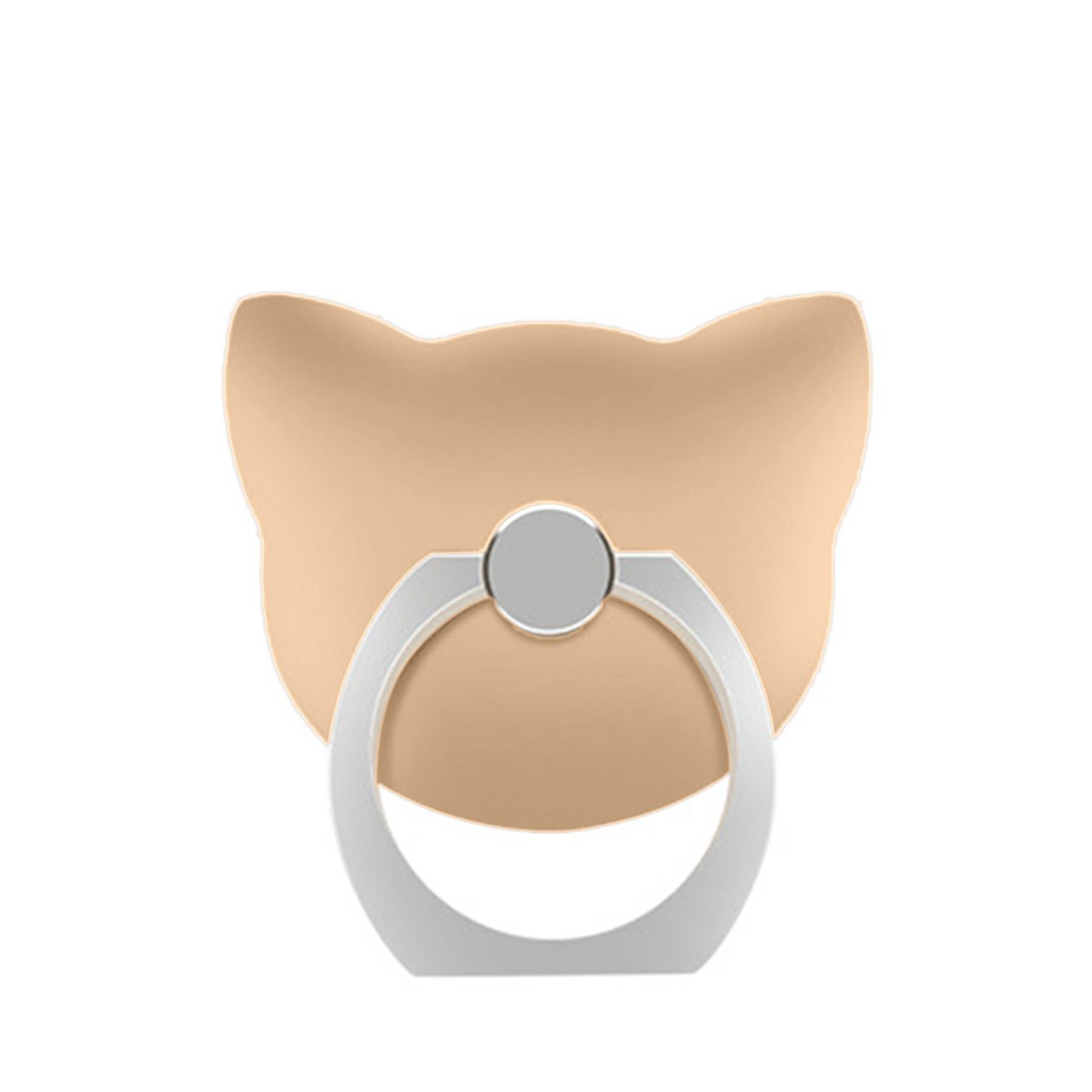 RING STAND Nhẫn Móc Ngón Tay Xoay 360 Độ Hình Tai Mèo Dễ Thương