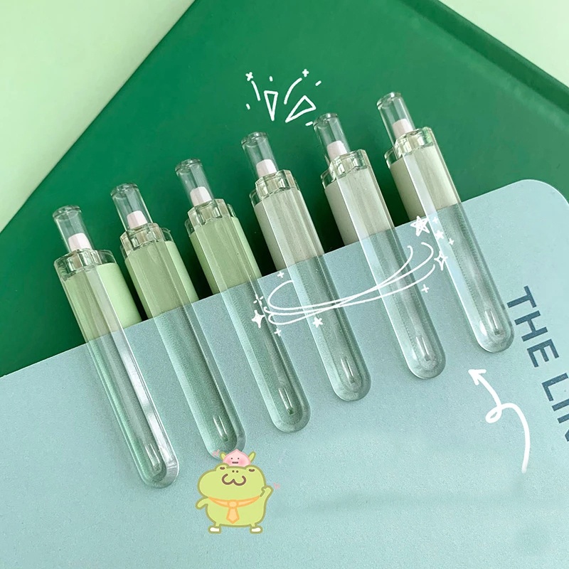 Bút Mực Gel Hình Chú Ếch Dạng Nhấn Dễ Thương Cho Học Sinh/Văn Phòng