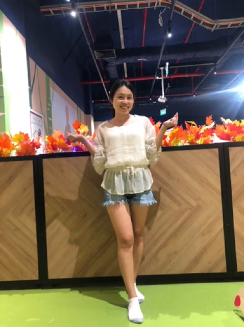 Áo voan kiểu xuất Nhật 2 lớp (2 màu) | BigBuy360 - bigbuy360.vn