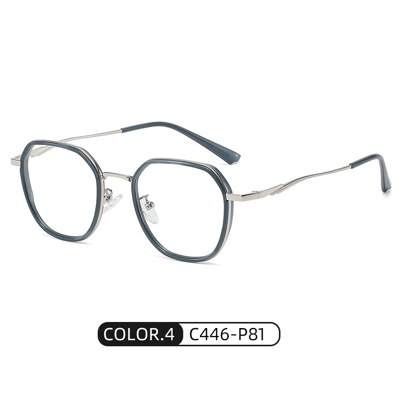 Mắt kính ZELIN ZC809 chống ánh sáng xanh gọng đa giác thời thượng cho nam và nữ