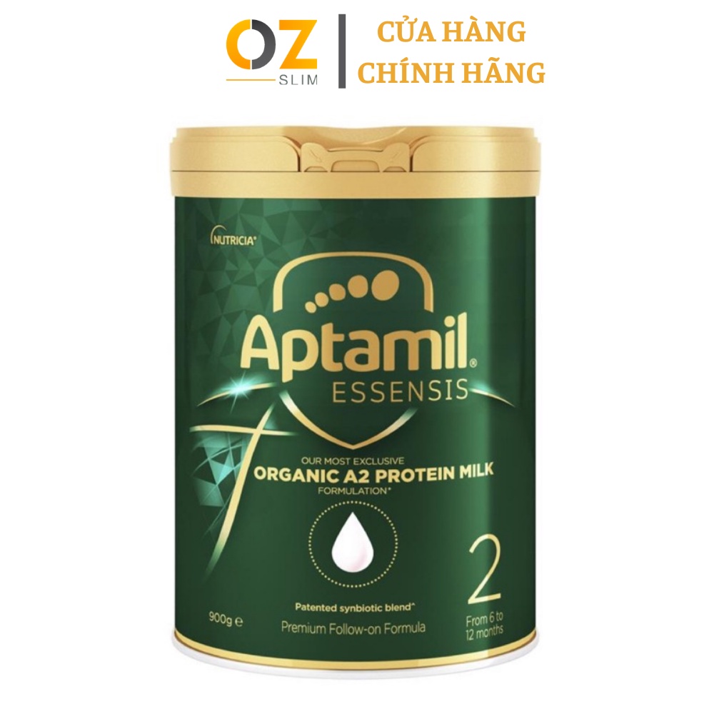 Sữa Bột Aptamil Essensis Organic A2 Protein Milk Dành Cho Trẻ 6 Tháng Đến 1 Tuổi 900g của Úc