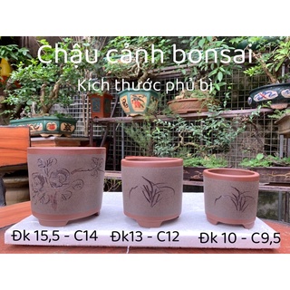 Chậu gốm tàu- Chậu trồng cây bonsai