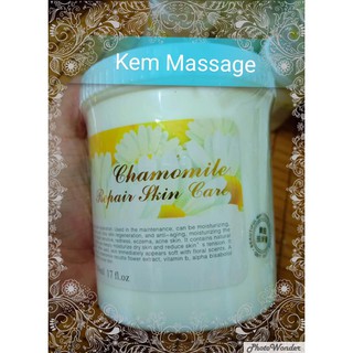 Kem massage mặt Hoa cúc dành cho Spa