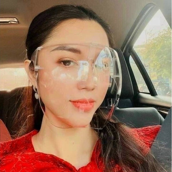 Kính chống giọt bắn phòng dịch FACE SHIELD - Kính Bảo Hộ, Chống Bụi Đi Đường - nhựa cứng ( Hàng Có Sẵn ) | BigBuy360 - bigbuy360.vn