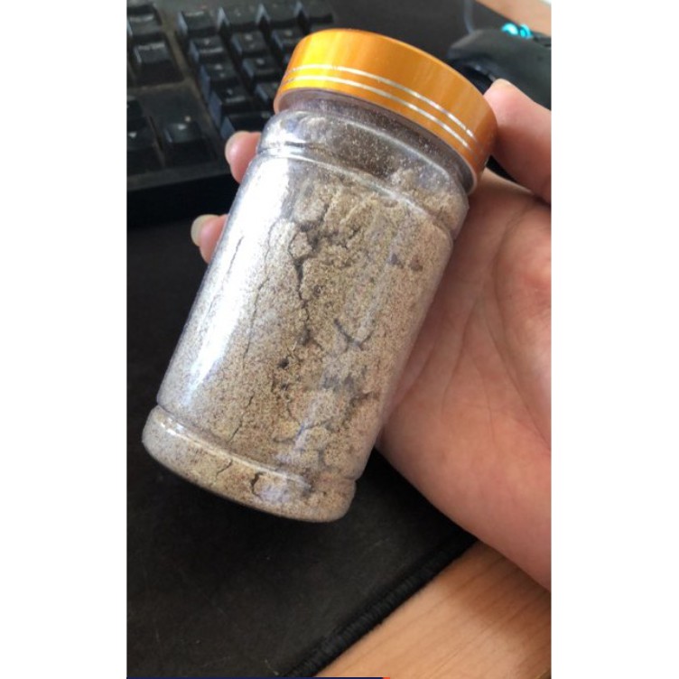 bột tơ nhện - lọ 100g - bột tạo rong câu cá