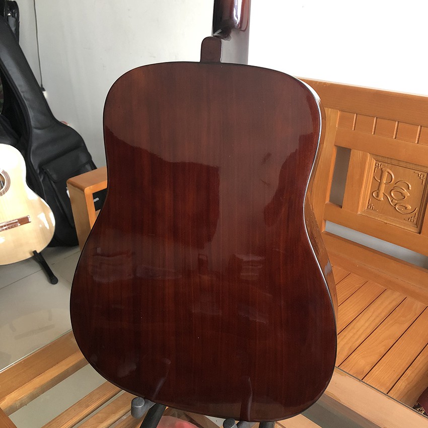 Đàn guitar acoustic DVE70 D màu gỗ Tặng kèm Bao da và phụ kiện