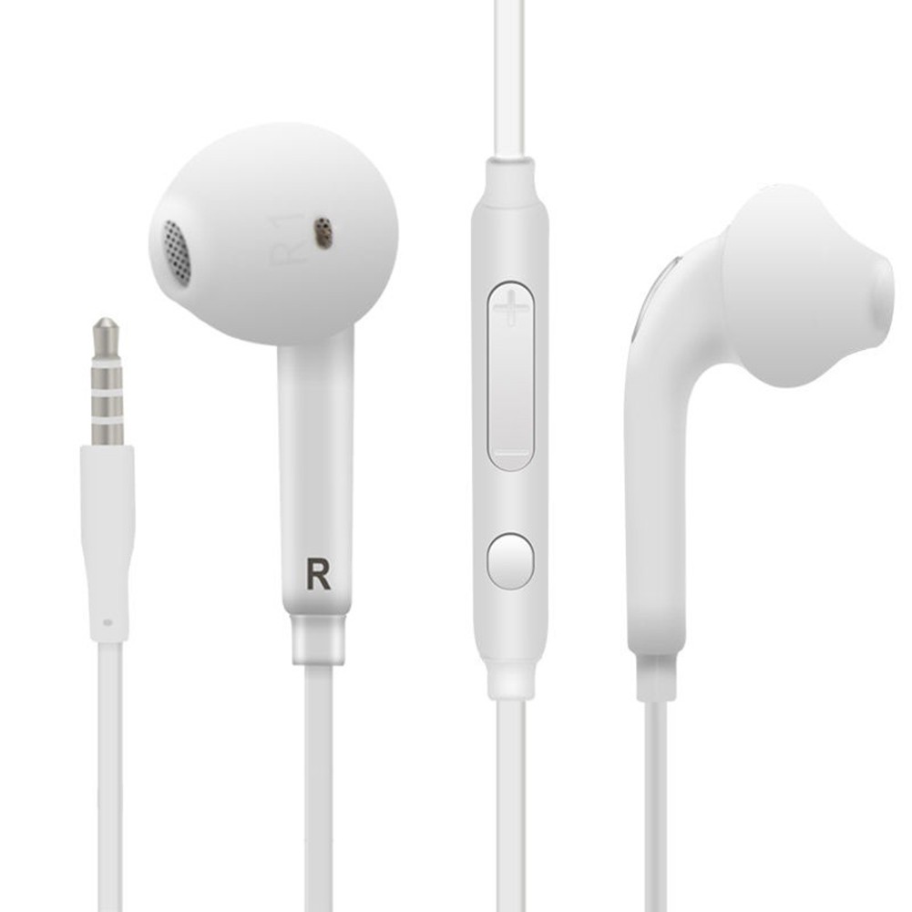 In-Ear Wired Stereo Earphone Volume Control Headphone with Mic for Samsung I9220