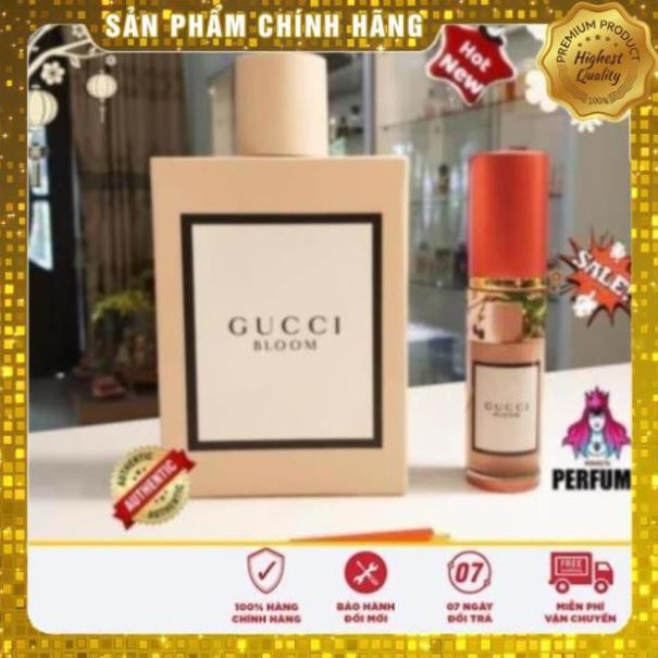 [Chính Hãng] Nước Hoa Nữ 𝗚𝘂𝗰𝗰𝗶 𝗕𝗹𝗼𝗼𝗺_ Cô Nàng Mang Phong Cách Vintage 100ml