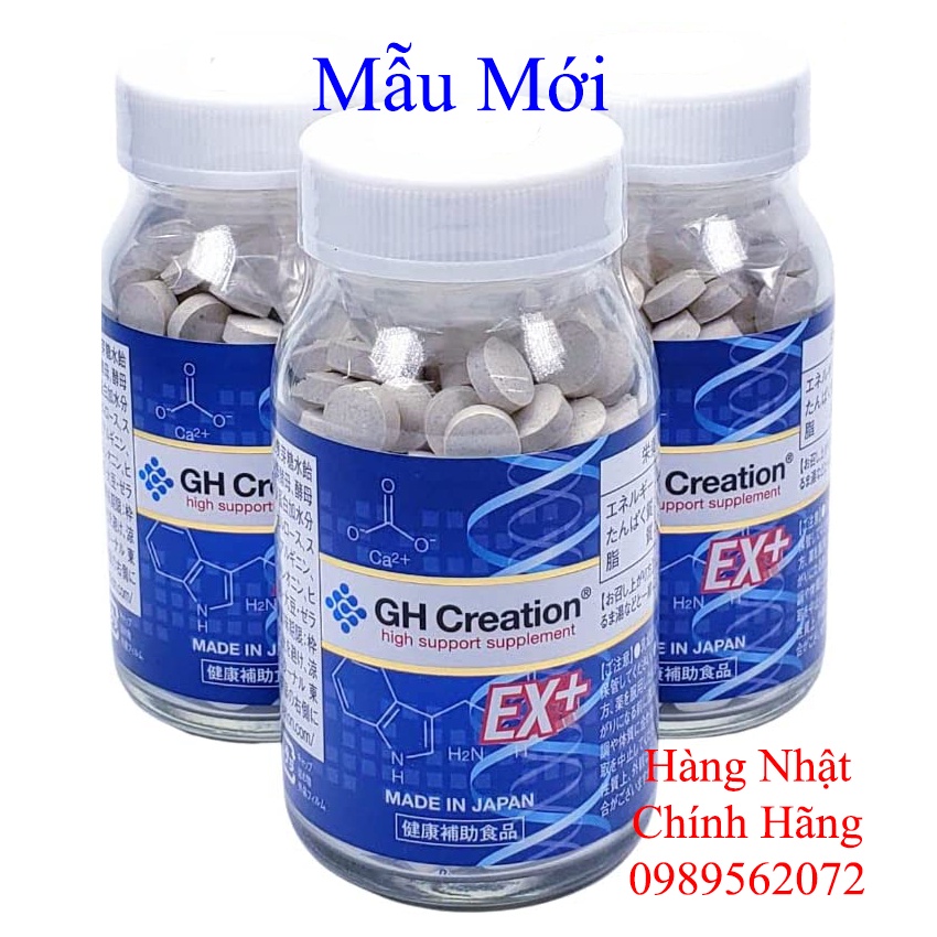 Viên uống Tăng chiều cao GH Creation EX 270 viên Nhật Bản