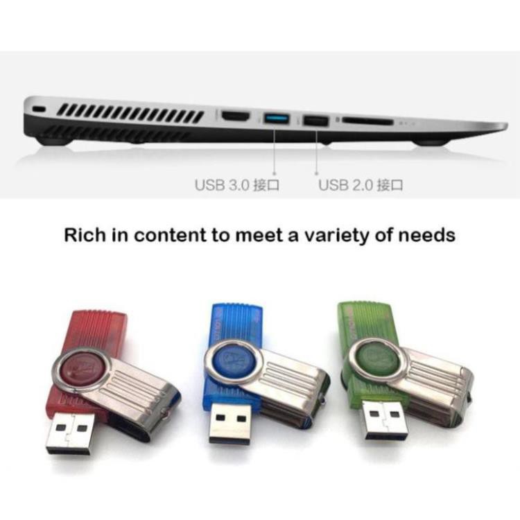 USB 2.0 Kingston bằng nhựa dạng xoay được dung lượng 2GB 4GB 8GB 16GB 32GB | BigBuy360 - bigbuy360.vn
