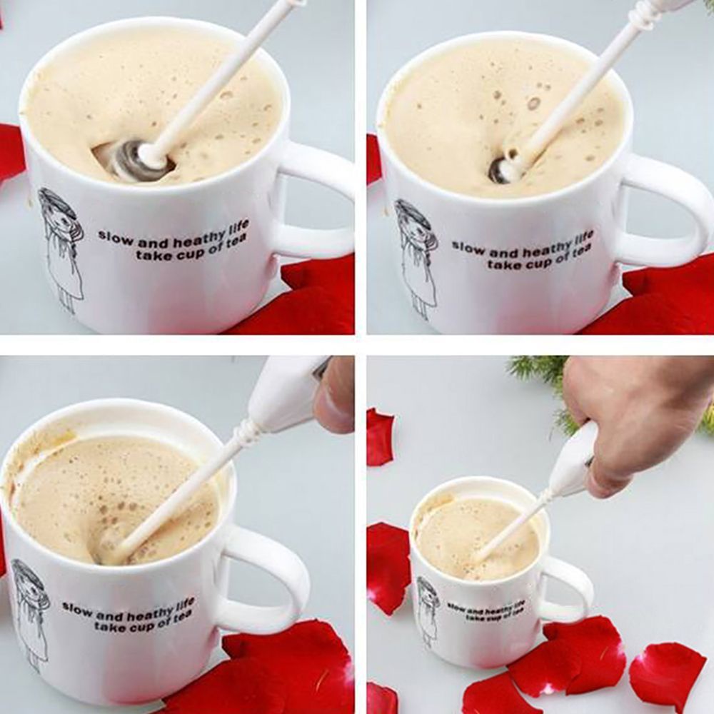 Máy Đánh Trứng Cầm Tay Mini Bằng Thép Không Gỉ