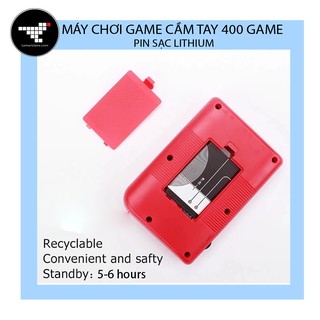 Máy chơi game cầm tay 400 trò chơi retro cổ điển tích hợp sẵn GAMESUB 400