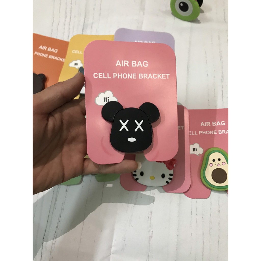 Giá đỡ điện thoại, iring  POP kaws vừa làm Giá Đỡ - Tay cầm chống lưng  điện thoại 7plus x xsmax 11 12 13 pro max promax | BigBuy360 - bigbuy360.vn