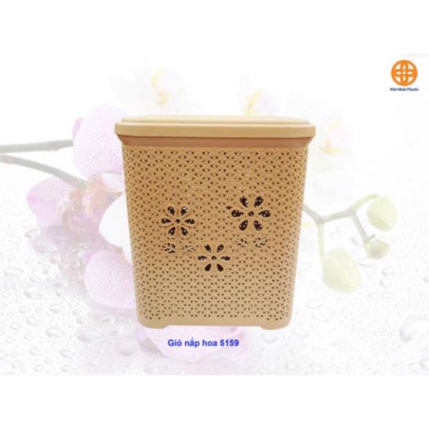Giỏ đựng quần áo, sọt đựng quần áo có nắp Việt Nhật