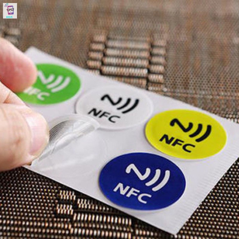 Nhãn Dán Chip Thông Minh mg Nfc 144 Byte 13.56mhz Cho Điện Thoại Di Động