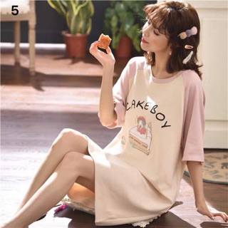 Váy suông mặc ngủ cho ce