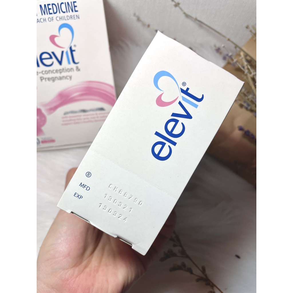 Elevit Bầu Úc Vitamin Tổng Hợp - 100v