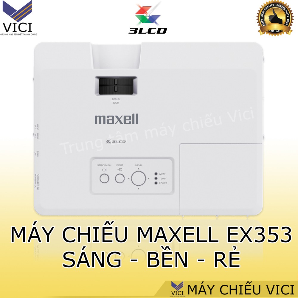 Máy chiếu Maxell MC-EX303 máy chiếu chính hãng, sáng đẹp