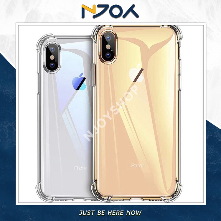 ỐP LƯNG IPHONE BOUNCE CHỐNG SỐC TRONG SUỐT DẺO CHO IPHONE 12 PRO MAX 11 PRO MAX XS MAX 7 PLUS 8 PLUS NJOYSHOP