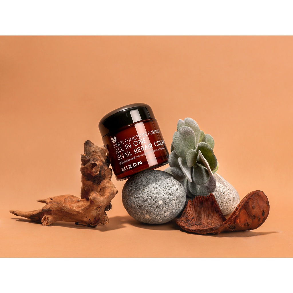 Kem dưỡng dạng lỏng MIZON All In One Snail Repair Cream phục hồi da
