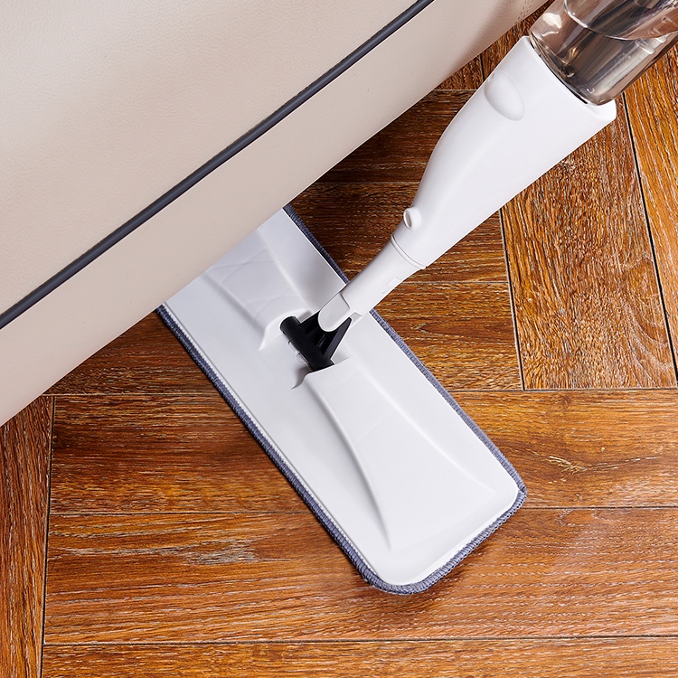 Cây lau nhà thông minh phun sương, chổi lau nhà xịt nước khử khuẩn đầu xoay 360 độ